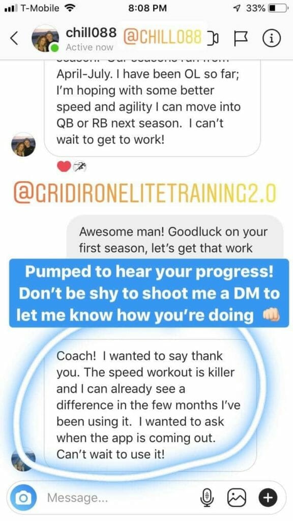 gridiron elite training reviews