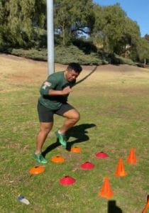 best agility cones for american football