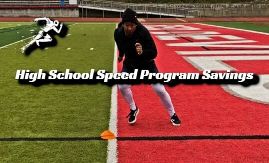 high school football speed training programs