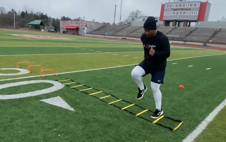 ladder drills for agility and footwork