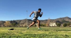 resistance speed workout with sled